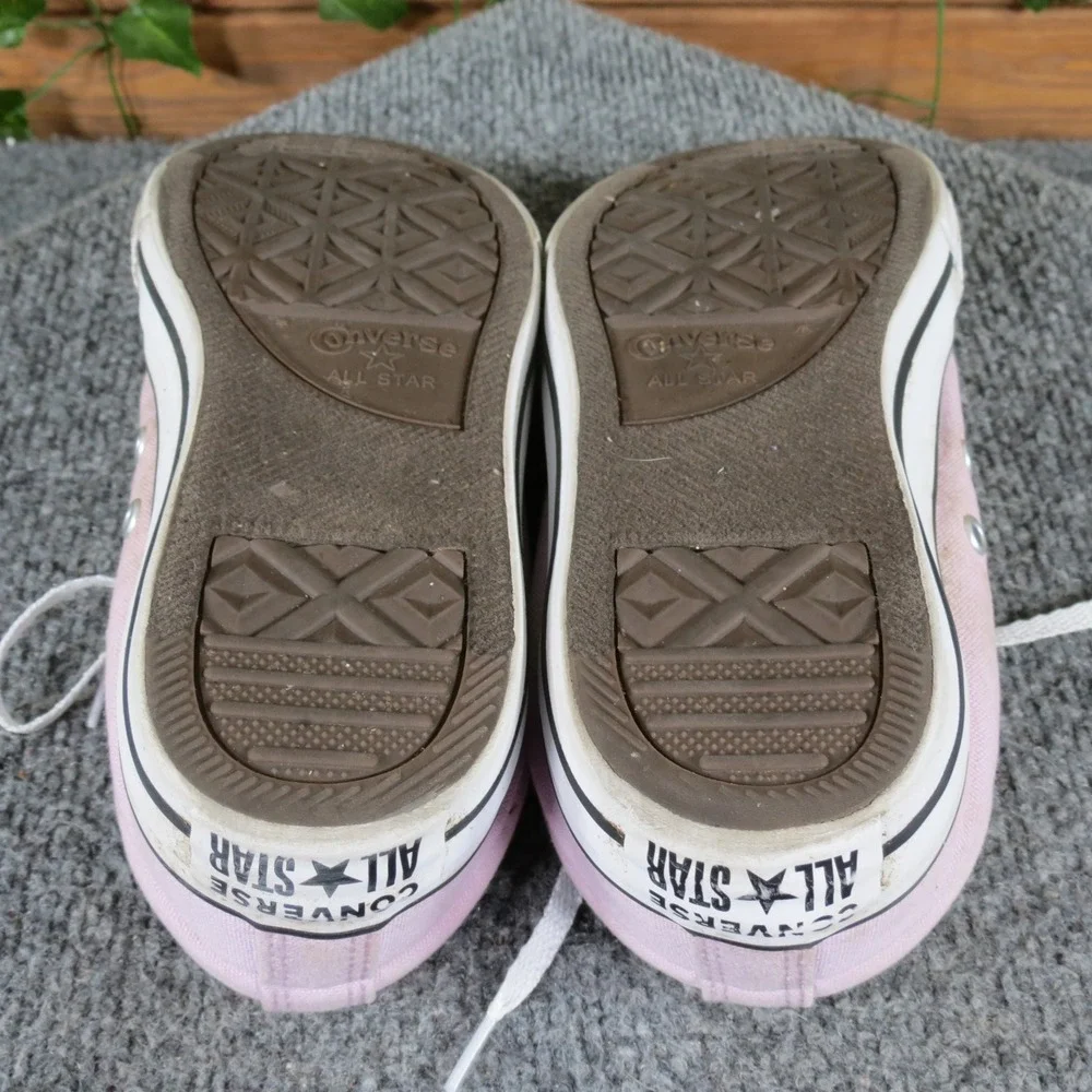 Converse All Star Madison Kids Low Top Sneaker Size 4 Casual Play‎ Pink Canvas